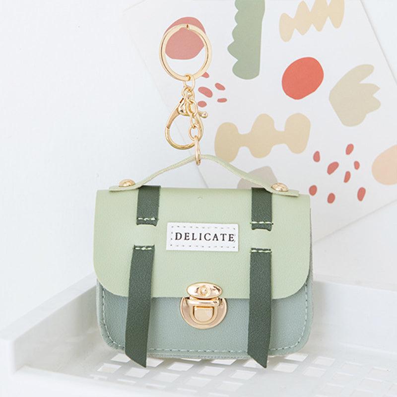 Mini Coin Purse Women's Faux Leather Small Storage Bag