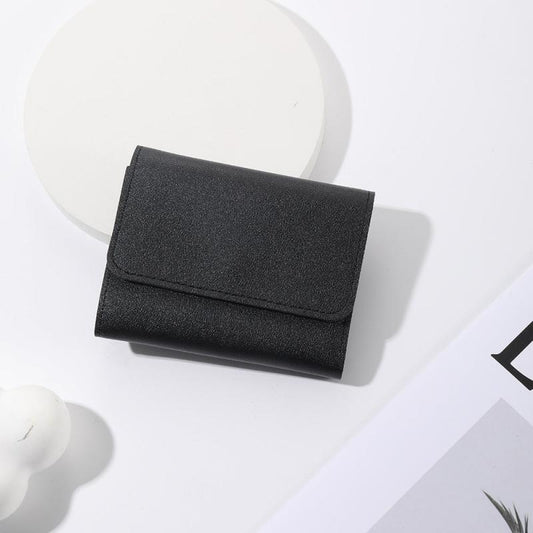 Women's Multifunctional Short Wallet Faux Leather Clutch Bag