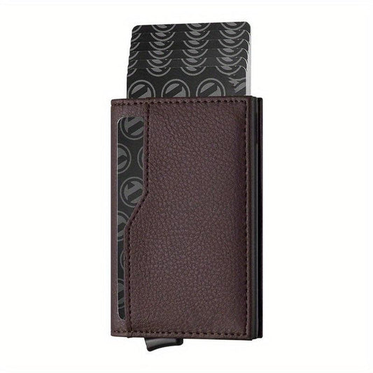 Automatic Pop Up Women's Wallet RFID Clutch Purse