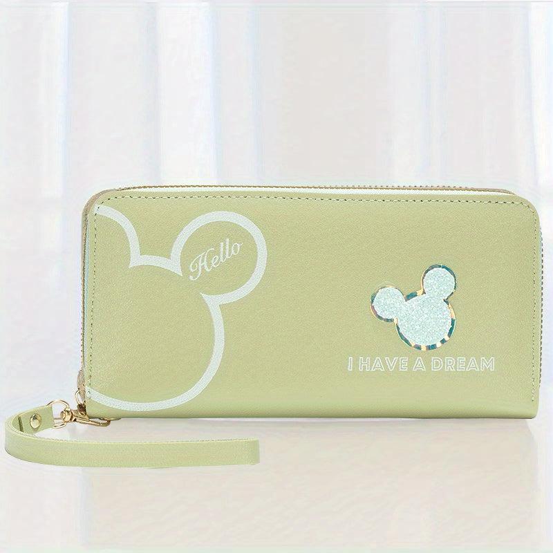 Women's Long Coin Purse Zipper Clutch Wallet