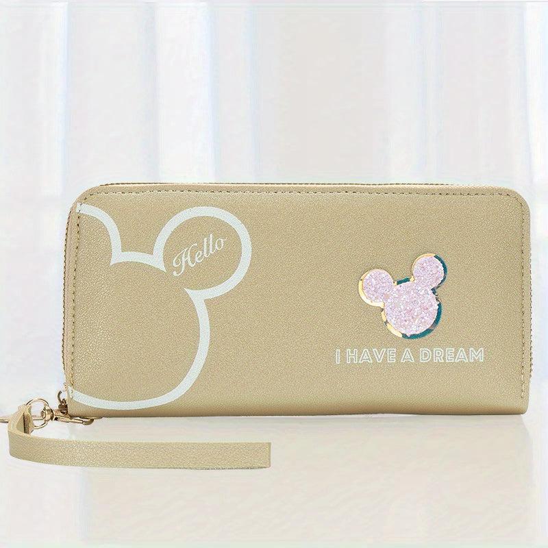 Women's Long Coin Purse Zipper Clutch Wallet