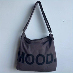 Retro Style Canvas Tote Bag