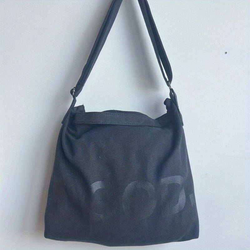 Retro Style Canvas Tote Bag