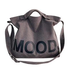 Retro Style Canvas Tote Bag