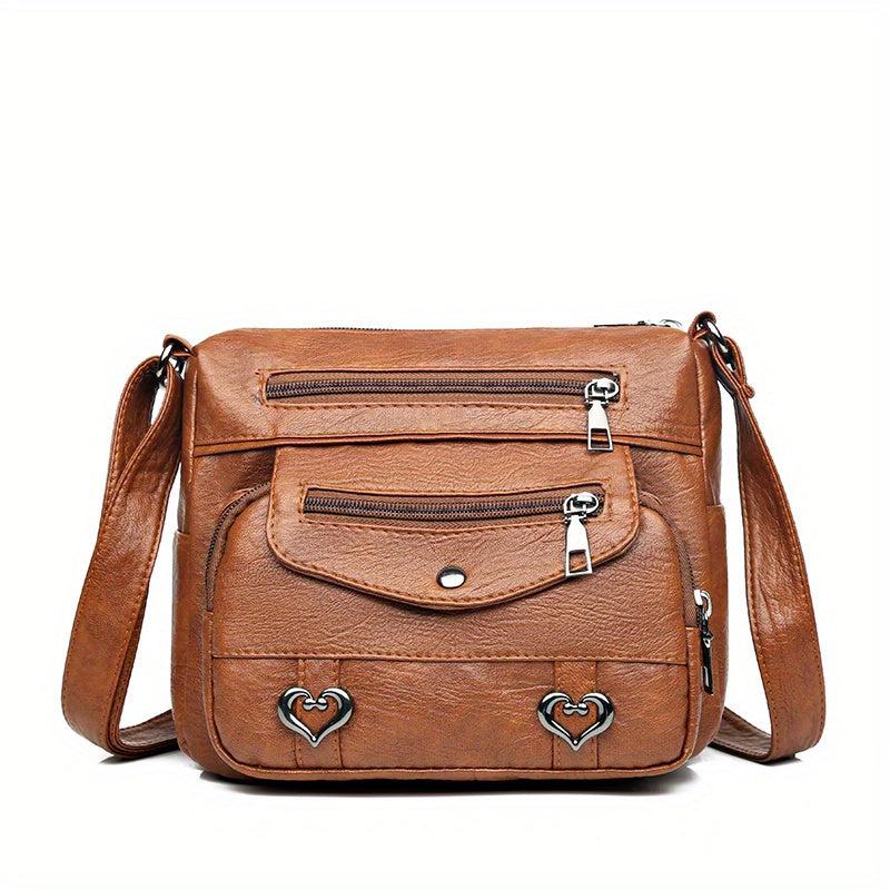 Minimalist Love Decor Hobo Shoulder Bag