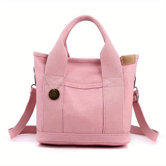 Canvas Lunch Box Bag for Women Crossbody Bag for Work & Out