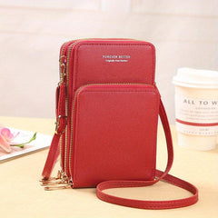 Small Crossbody Cell Phone Purse Mini Messenger Shoulder Bag Handbag & Wallet