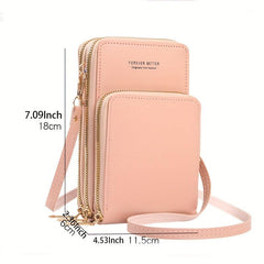 Small Crossbody Cell Phone Purse Mini Messenger Shoulder Bag Handbag & Wallet