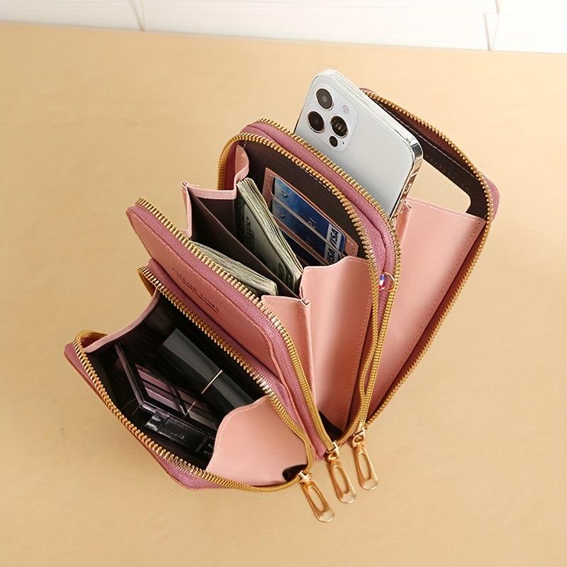 Small Crossbody Cell Phone Purse Mini Messenger Shoulder Bag Handbag & Wallet