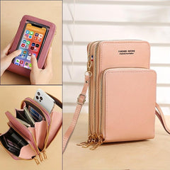 Small Crossbody Cell Phone Purse Mini Messenger Shoulder Bag Handbag & Wallet