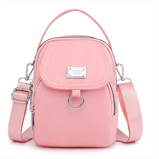 Small Crossbody Bag Casual Handbag Zipper Purse for Phone Key Coin
