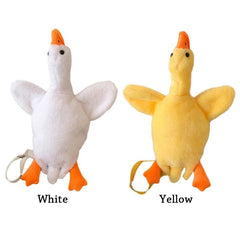 Fluffy Duck Crossbody Bag Cartoon Animal Shoulder Bag for Christmas Gift