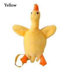 Fluffy Duck Crossbody Bag Cartoon Animal Shoulder Bag for Christmas Gift