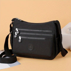 Minimalist Casual Hobo Shoulder Bag Zipper Crossbody Classic Bag