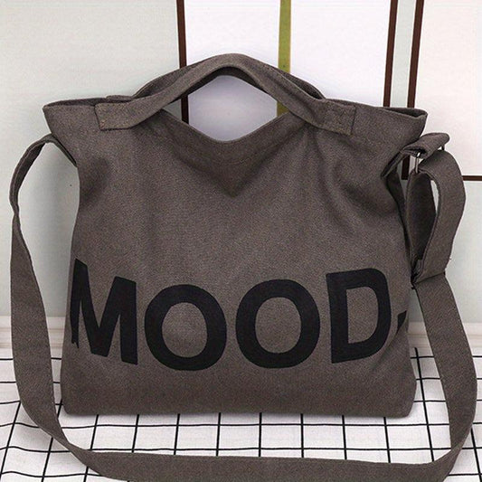 Large Capacity Crossbody Bag Canvas Shoulder Bag