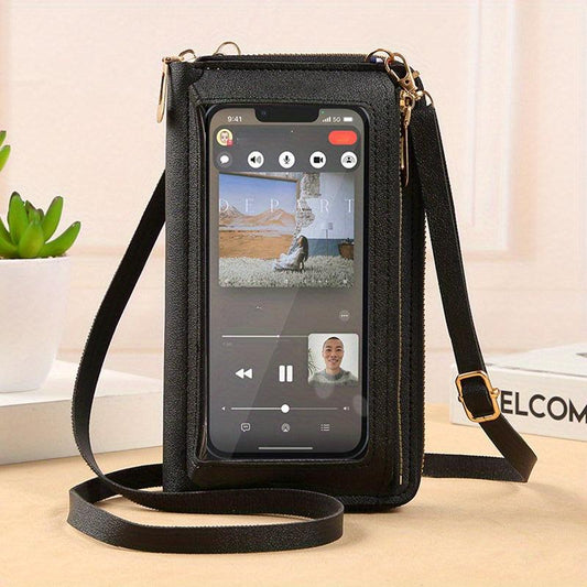 Minimalist Touch Screen Crossbody Bag for Women