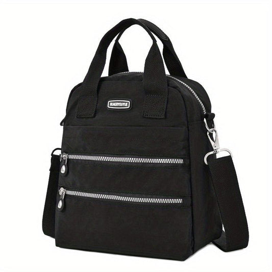 Functional Crossbody Bag Top Handle Daypack Purse for Women