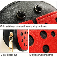 Ladybug Shoulder Bag Small Zipper Coin Purse