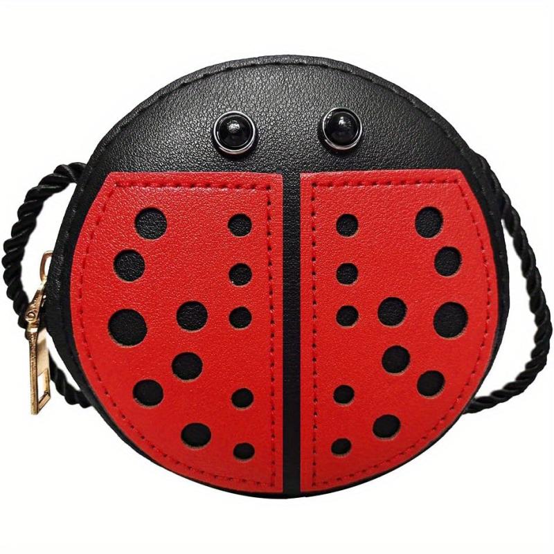 Ladybug Shoulder Bag Small Zipper Coin Purse