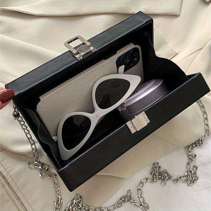 Radio Shaped Crossbody Bag Vintage Chain Shoulder Bag