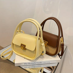 Square Satchel Bag All Match Crossbody Bag Women's Handbag For Work