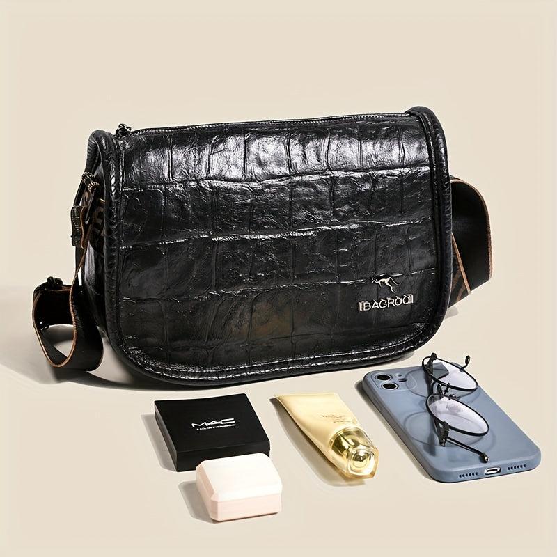 Women's Casual Vintage Crescent Crossbody Bag