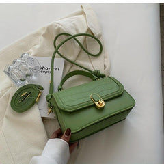 Crocodile Pattern Crossbody Bag for Women