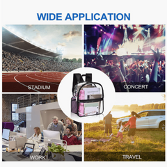Clear Mini Backpack Stadium Approved Transparent Backpack
