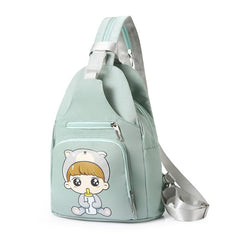 Print Shoulder Bag Women's Multifunctional Backpack