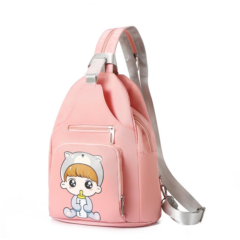 Print Shoulder Bag Women's Multifunctional Backpack