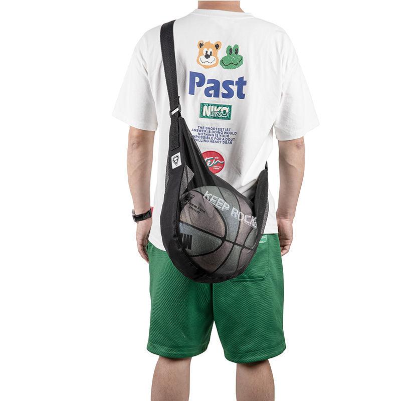 Mesh Messager Bag Adjustable Straps Sports Shoulder Bag