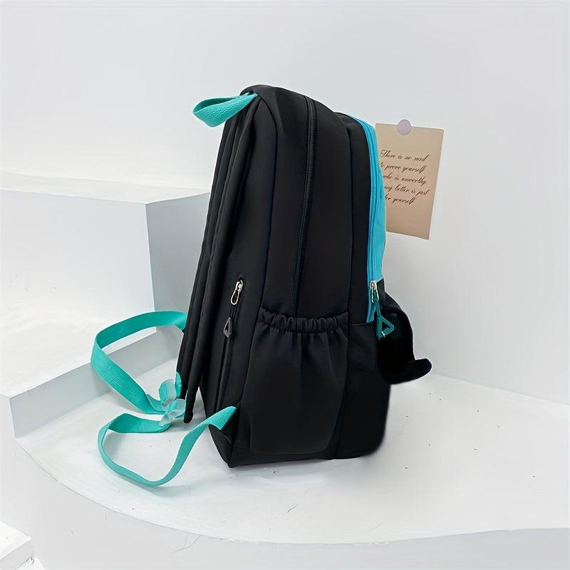 Preppy Backpack Large Capacity School Bag Casual Travel Daypack