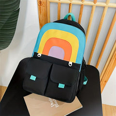 Preppy Backpack Large Capacity School Bag Casual Travel Daypack