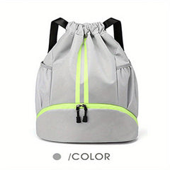 Waterproof Large Capacity Backpack Portable Zip Sports Bag Gym Fitness Travel