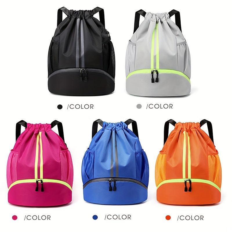 Waterproof Large Capacity Backpack Portable Zip Sports Bag Gym Fitness Travel