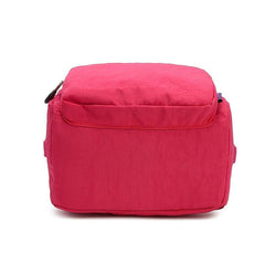 Casual Nylon Flap Backpack Lightweight Travel School Bag
