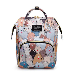 Large Capacity Lightweight Nylon Mommy Bag Backpack