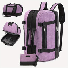Large Capacity Tote Storage Pouch Waterproof Luggage Backpack