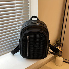 Studded Backpack Purse Preppy Daypack Travel Knapsack For Women
