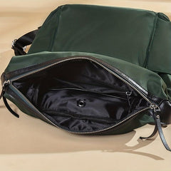Large Capacity Nylon School Backpack Lightweight Travel Bag