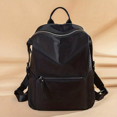 Large Capacity Nylon School Backpack Lightweight Travel Bag