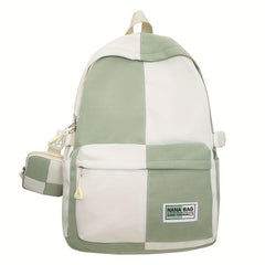 Preppy Style Laptop Backpack for School and Travel