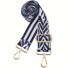 Geometric Pattern Bag Strap Shoulder Travel Accessories