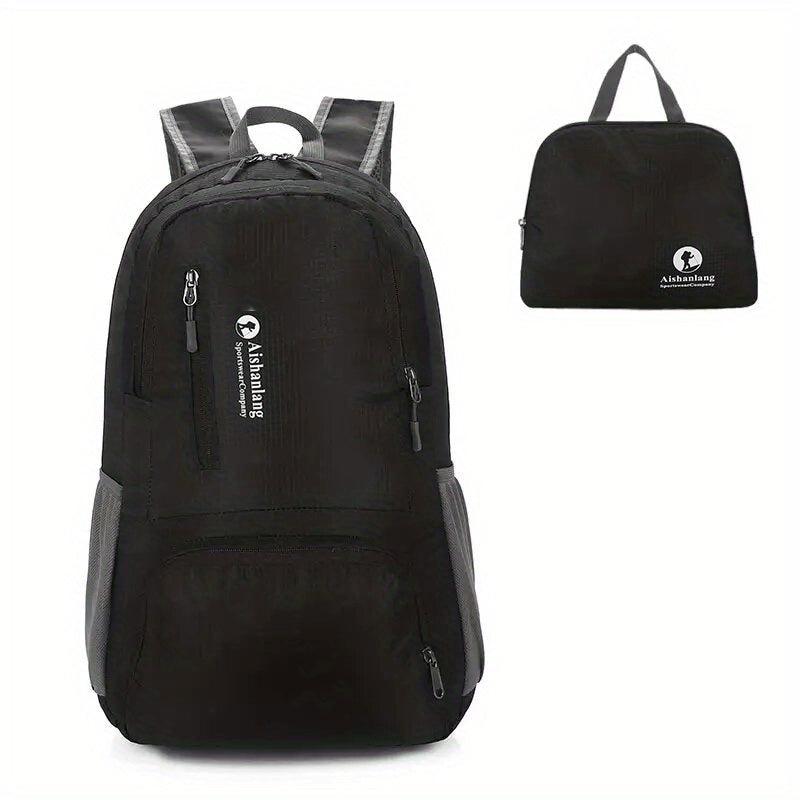 Foldable Sports Backpack Portable Large Capacity Lightweight Hiking Backpack