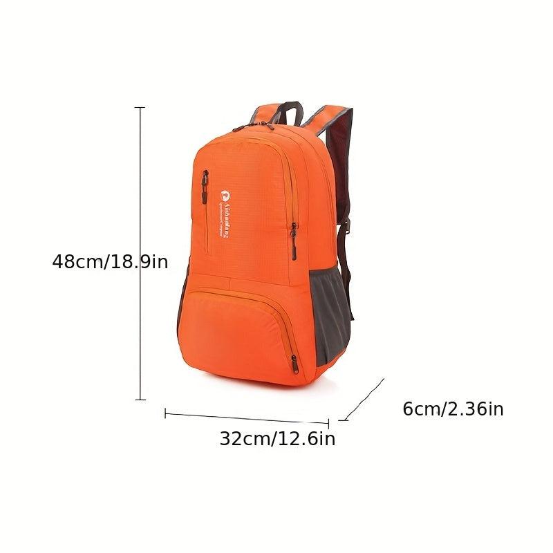 Foldable Sports Backpack Portable Large Capacity Lightweight Hiking Backpack