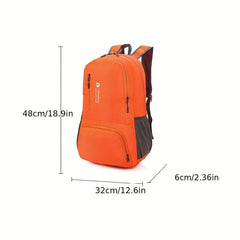 Foldable Sports Backpack Portable Large Capacity Lightweight Hiking Backpack