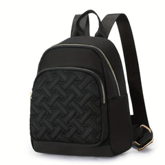 Love Embroidery Backpack Solid Casual Lightweight Daypack