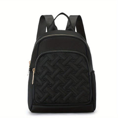 Love Embroidery Backpack Solid Casual Lightweight Daypack
