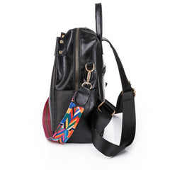 Vintage Backpack Purse For Women Convertible Shoulder Bag