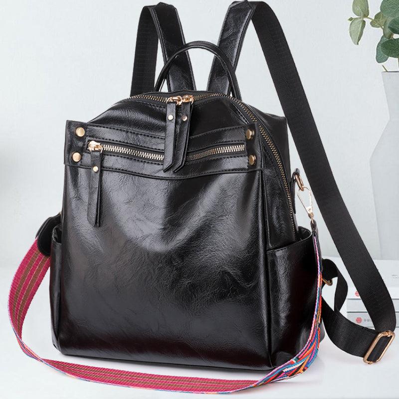 Vintage Backpack Purse For Women Convertible Shoulder Bag